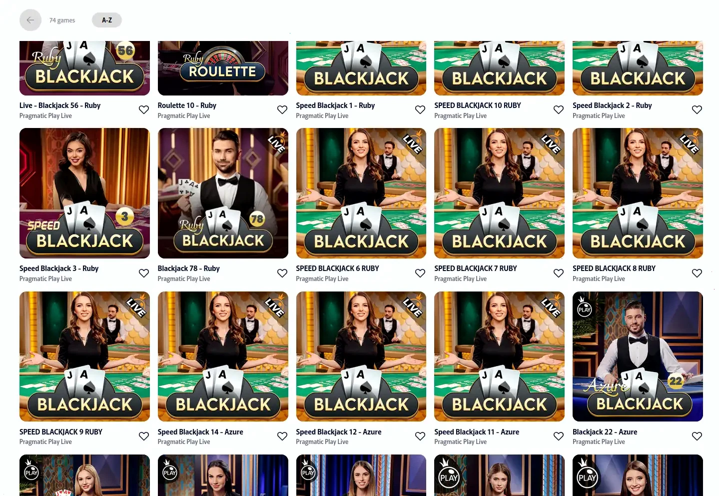 Action Casino rewards dashboard showing VIP tiers and cashback percentages